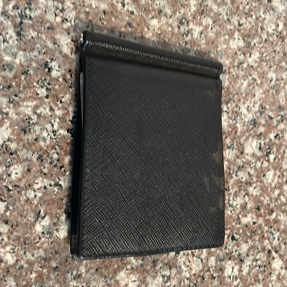Vintage Prada Milano Dal 1913 men’s Bifold leather wallet